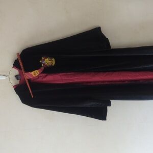 Harry Potter - Gryffindor Costume - Cape, Wand, and Headband